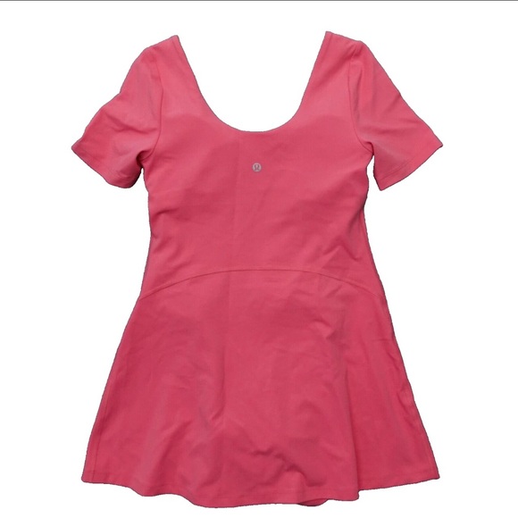 Lululemon Align Dress Size 4 Pink 3" Liner Nulu NWT - Picture 3 of 9